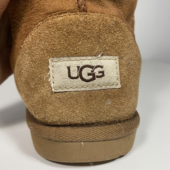 Ugg Youth Boots Classic II 1017703K Chesnut Sz 6 - Picture 4 of 16